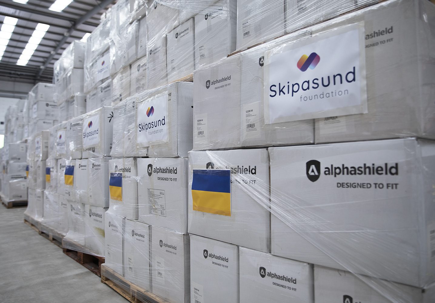 3. Manchester Ukraine PPE shipment